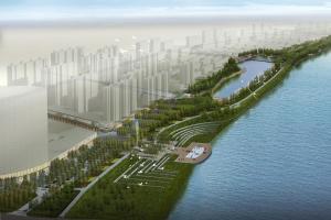 海城市二臺子濱河公園景觀方案設計